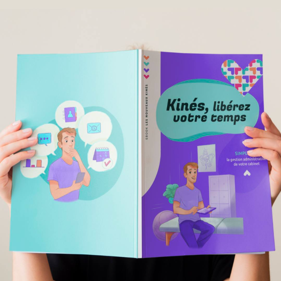 Illustrations pour l'ebook des nouveaux kinés - Groupe Topaze