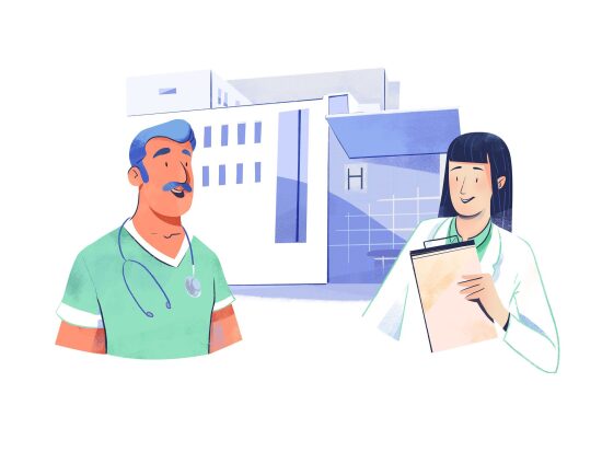 Illustration pour le site Omnidoc - 2022